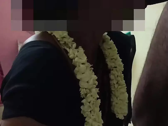 Tamil wife gets shared in doggy-style with a hot guy in Indian wife video