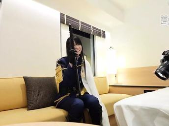 See Angel, the supah hot Japanese bitch in costume play, take a POINT OF VIEW deep dicking in her taut vag