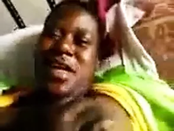 Messing around with the housemaid - Uganda - See through and vagina play!