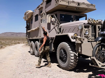 Tommy Gunn & Emma Hix take turns getting their cock-squeezing twats creamed & their gullets packed with cum