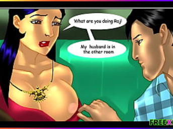 Savita Bhabhi's innocence-violating escapade with a guy - Part 1