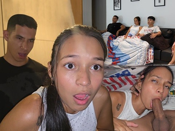 Observe Kathy Lee69 cheat on her GIRLFRIEND and take a molten fountain on her face