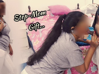 Arundathi X's Step-mother offers her meaty bumpers & honeypot to her for a xxx pound-festival and a succulent pop-shot