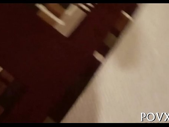 Hairless cameltoe endures ramming