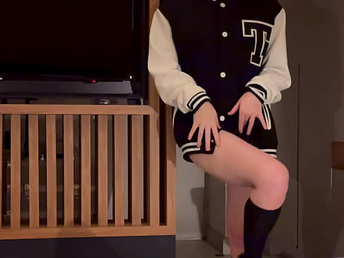 Hooked Up With Busty Cheerleader From Tinder - Bella Hentaigirl