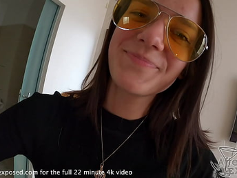 18yo real cheerleader providing me a perfect sucky-sucky and ginormous mouthcum swallow