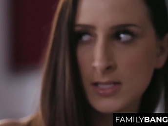 FamilyBangs.com ⭐ Horney Cheerleader in Detention, Ember Snow, Ashley Adams