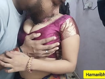 See Abhi and Devi's Indian Desi Bhabhi fuck-fest gauze with insane Indian Desi Aunty and her steaming beau