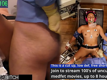 Patient Rebel Wyatt's Pussy Gets Splattered With Cum By Physician