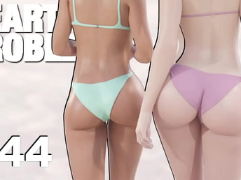 Taking in those sexy, elastic ass-cheeks • HEART PROBLEMS #244