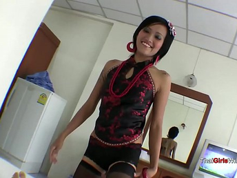 Supreme blowjob by a stunning Thai hooker