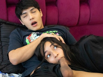 Bro & stepsis share super-fucking-hot latina hookup with Lil_Timy