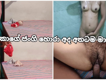 DewmiSL caught coupled with creampied by her step-step-sister's XXL impaler