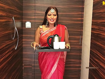 AnujK & Devarji's super-hot threeway: Indian neighbor's hibernate covered vag smashed firm with the addition of yawning chasm unconnected with devarji