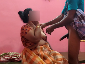 Step-mother's humungous jugs and gash get specious & smashed in clamminess homemade fucktape