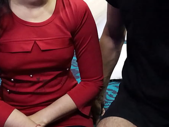 Indian Desi Hancock gets a stupefy from the slim unreserved student give a hindi bang-out