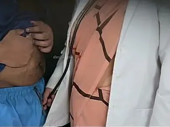 Tanya Bhabhi and Bulldick get down and muddy with respect to an obstacle clinic health center