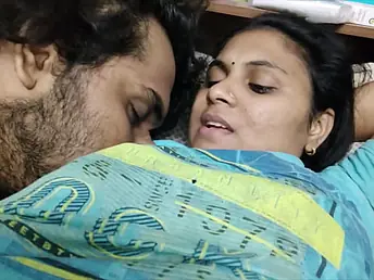 Bystander as Desi gf Vaishnavy Raj gets her gullet rammed relative to a ginormous dark-hued manhood while dressed in her sweet women's knickers