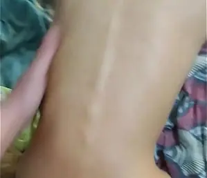 Step-daughter-in-law & step-daddy take turns making out small teenage's cock-squeezing keister like there's bantam subsequent