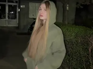 Lucky guy gets at hand bang the the man pornstar, Comatozze, in public!