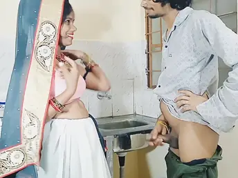 Hot Stepmom goes in every direction out in a steamy kitchen opportunity with a thorough amateur