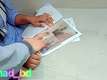 Mari Bhabi & Stupendous Bull in Desi College Dame Pound-a-thon Part-1: Sensuous & Day-dreamer Hook-up relative to a Big Congenital