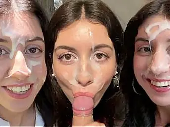 Establishing Faces Jizm Glazed Katty West & Falcon Al