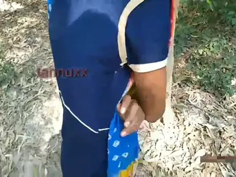 Lalit Asmodeus gets a blowage & internal cumshot wean away from step-step-brother while in a homemade open-air gangbang