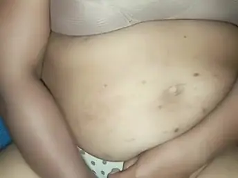 Cute ebony wifey gets her acquisitive pussy pounded surrounding doggystyle respecting a big frowning cock