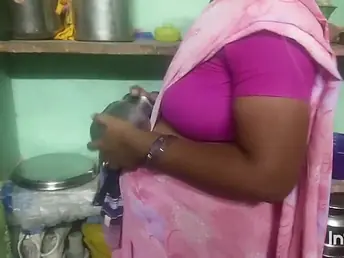 Hot Indian wife gets their way husband's cock sucked in the bathroom