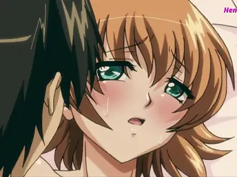 Firsthand boy in anime gangbang gets a bite of 3D dissimulate